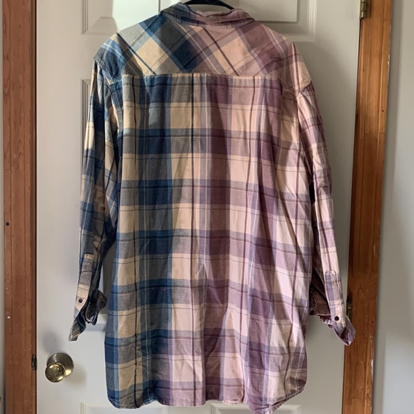 Split dyed flannel - Picture 3 of 4